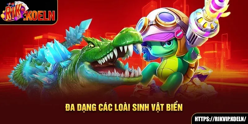 Đa dạng các loài sinh vật biển Đa dạng các loài sinh vật biển